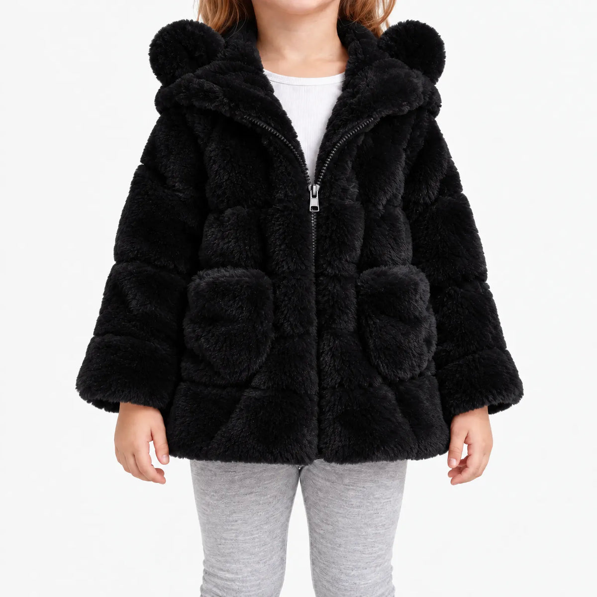 Nordspur | SnuggleBear Hooded Girls Winter Coat