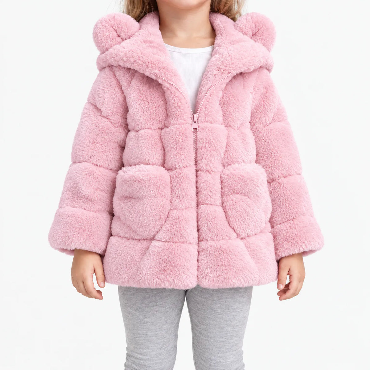 Nordspur | SnuggleBear Hooded Girls Winter Coat