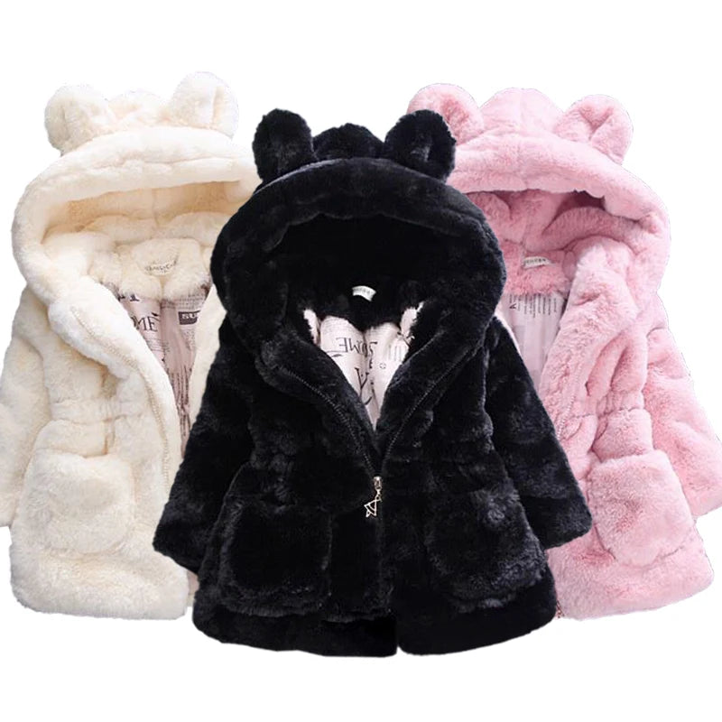 Nordspur | SnuggleBear Hooded Girls Winter Coat