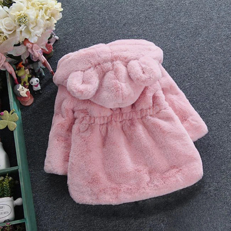 Nordspur | SnuggleBear Hooded Girls Winter Coat
