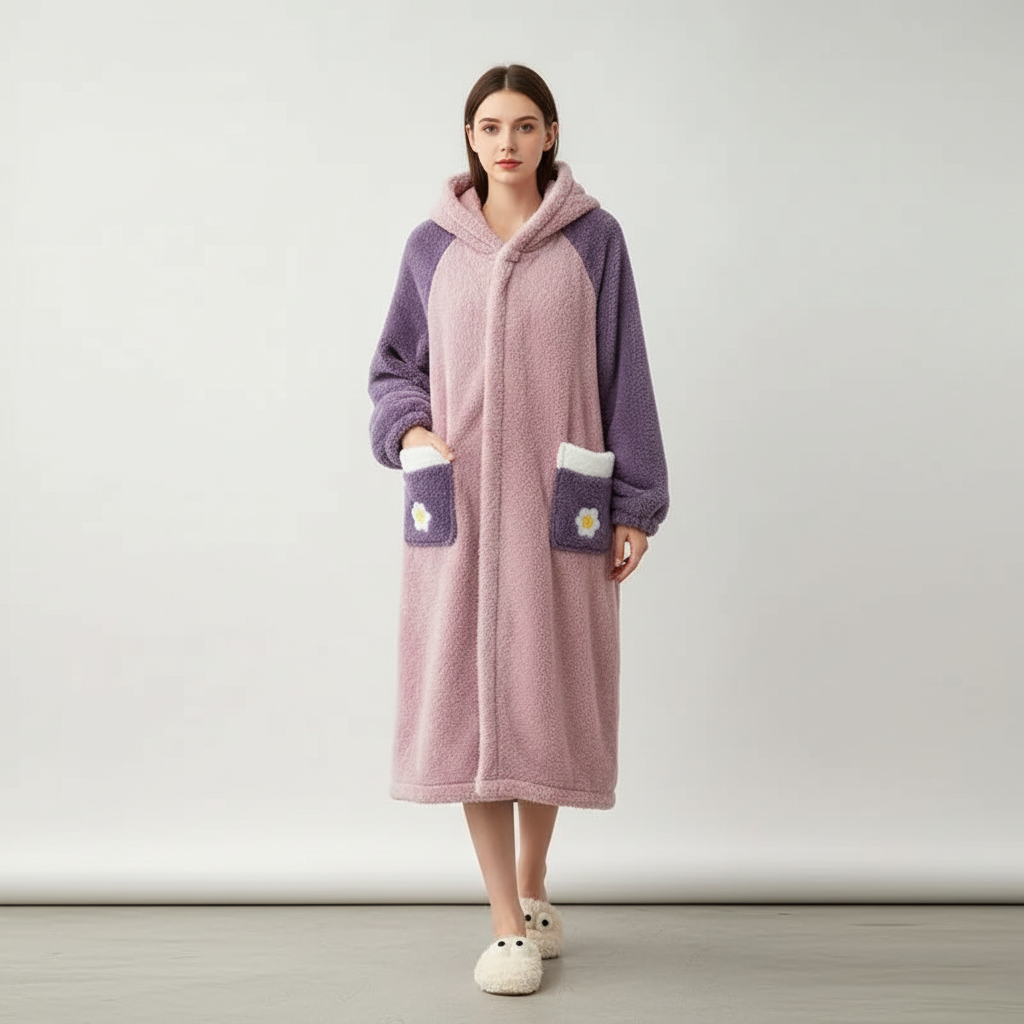 Nordspur | SnuggleLuxe Long Sleeve Ankle Nightgown
