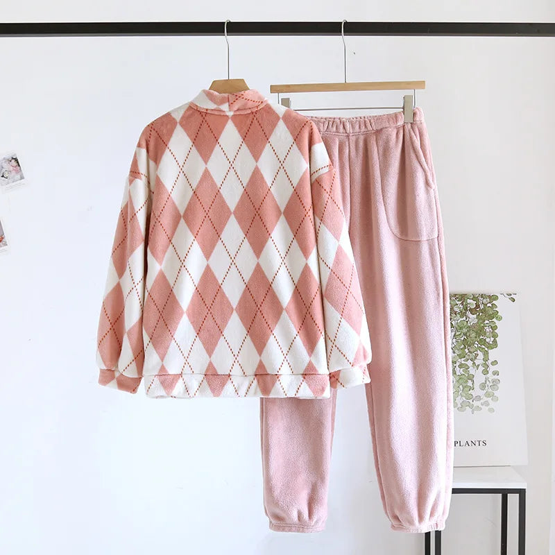 Nordspur | SnuggleVell Thick Long Sleeve Pajama Set