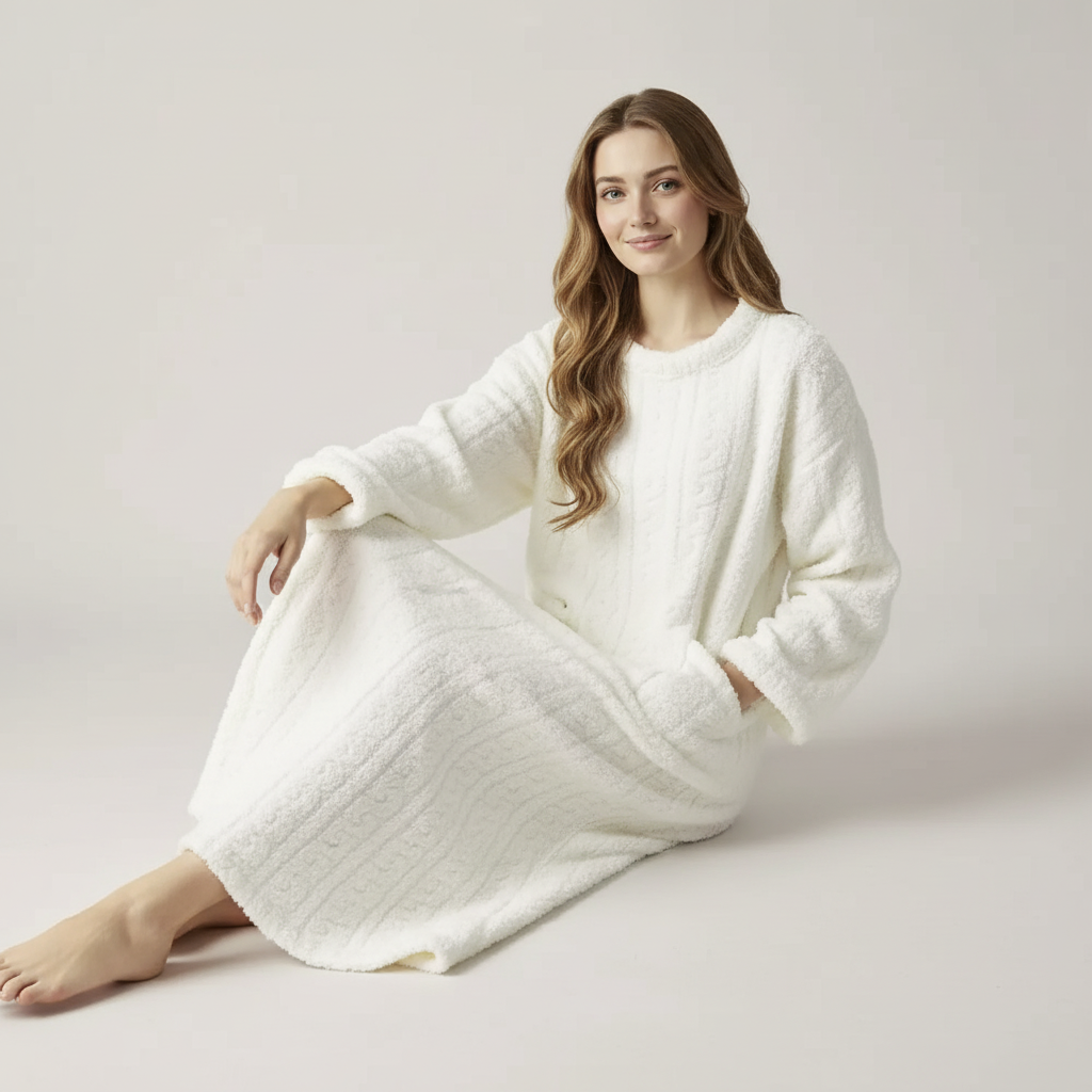 Nordspur | Snuggleloom Long Sleeve Knee Length Nightgown