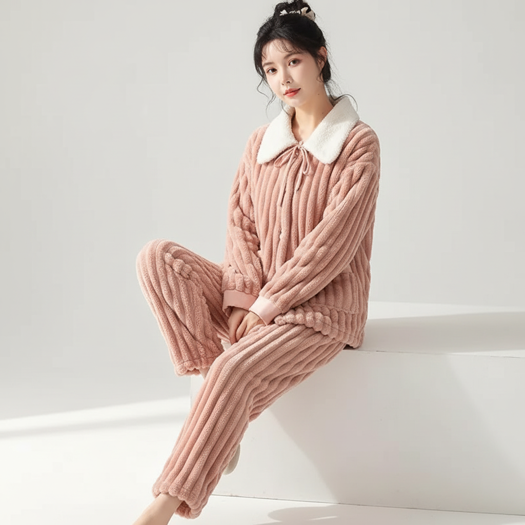 Nordspur | Snugglelyn Thickened Thermal Pajama Set