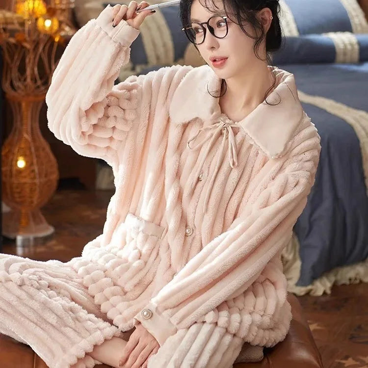 Nordspur | Snugglelyn Thickened Thermal Pajama Set