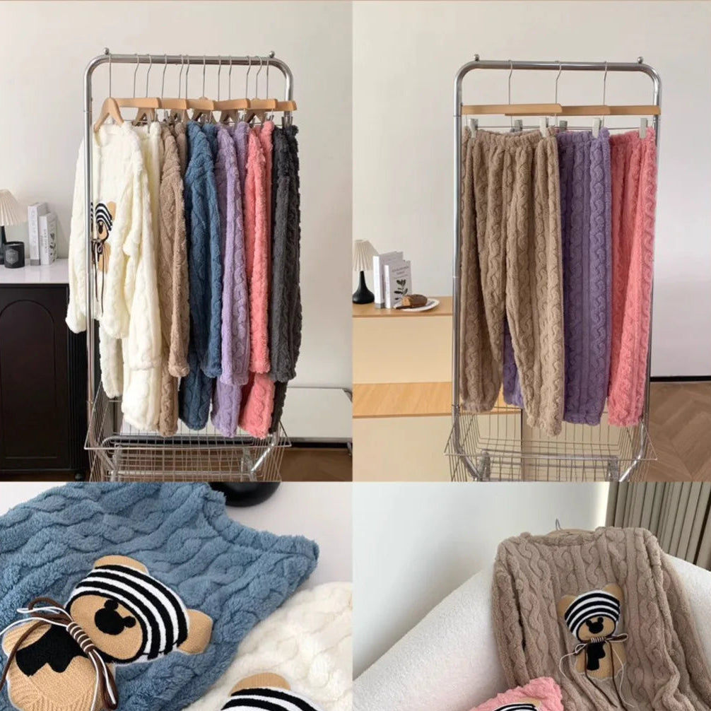 Nordspur | Snugraze Thick Cable Textured Sleep Set