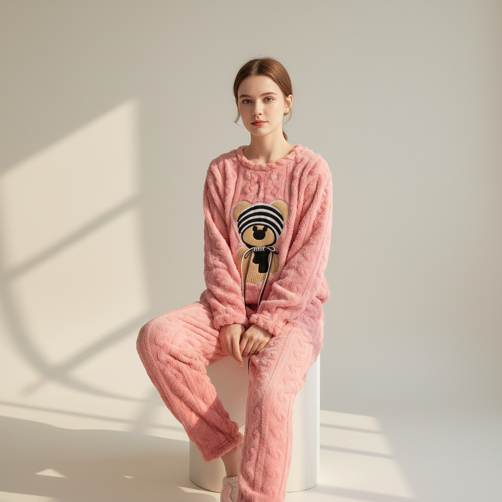 Nordspur | Snugraze Thick Cable Textured Sleep Set