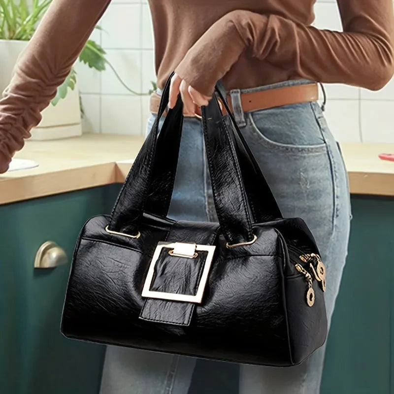Nordspur | Soft Microfiber Leather Satchel