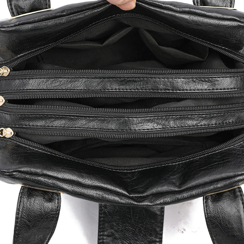 Nordspur | Soft Microfiber Leather Satchel