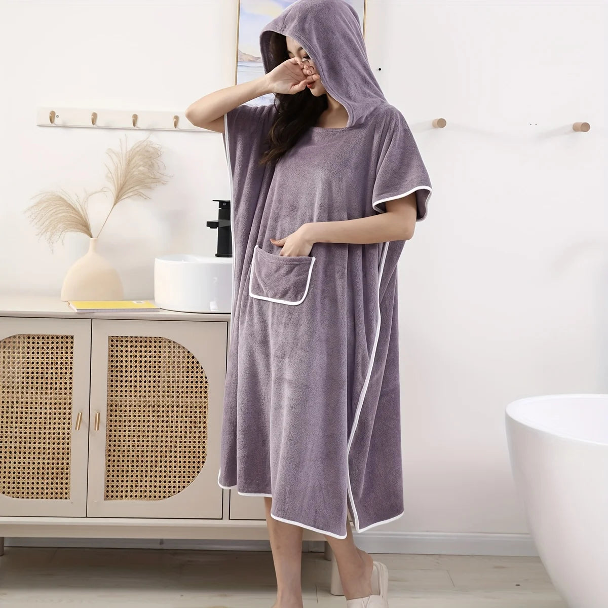 Nordspur | Softique Wearable Bath Towel Robe