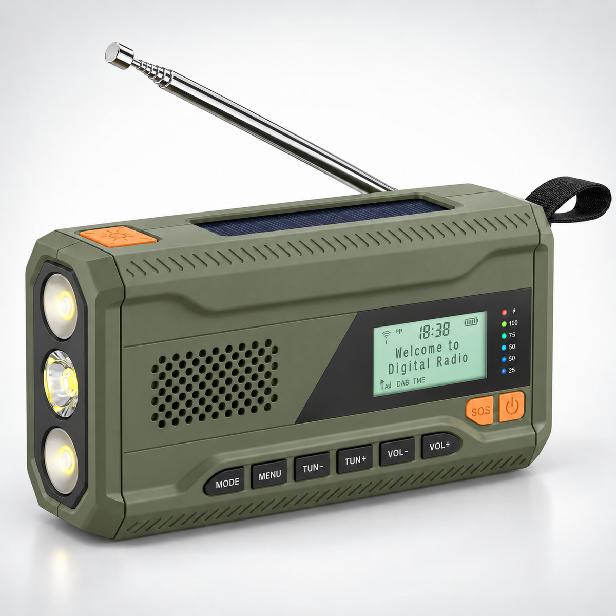 Nordspur | Solanta Portable Solar Crank Radio