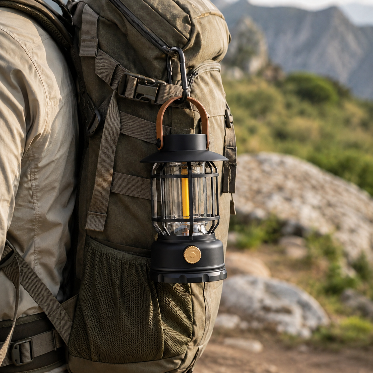 Nordspur | Solantis Portable 360-Degree LED Camping Lantern