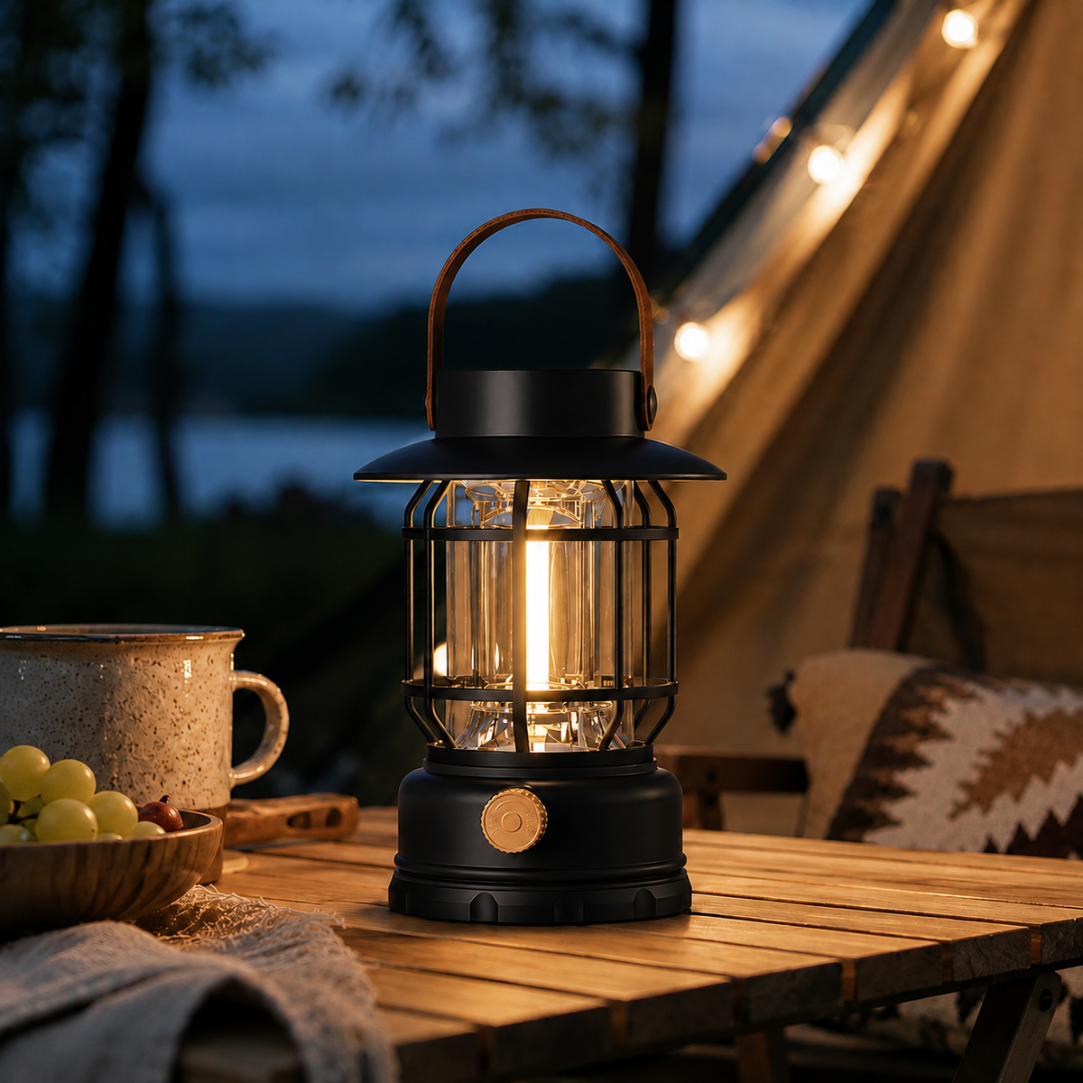 Nordspur | Solantis Portable 360-Degree LED Camping Lantern