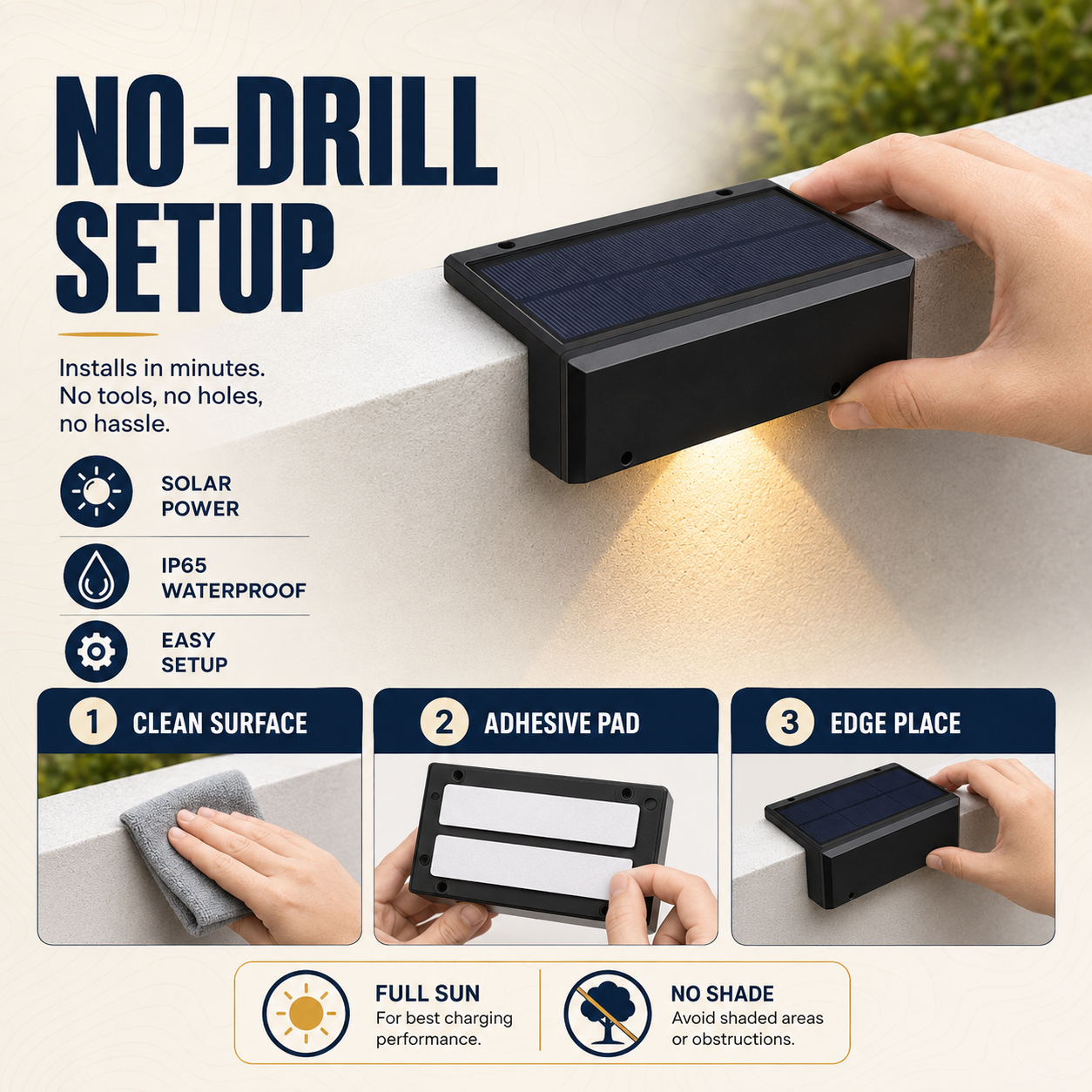 Nordspur | Solar Powered Outdoor Light