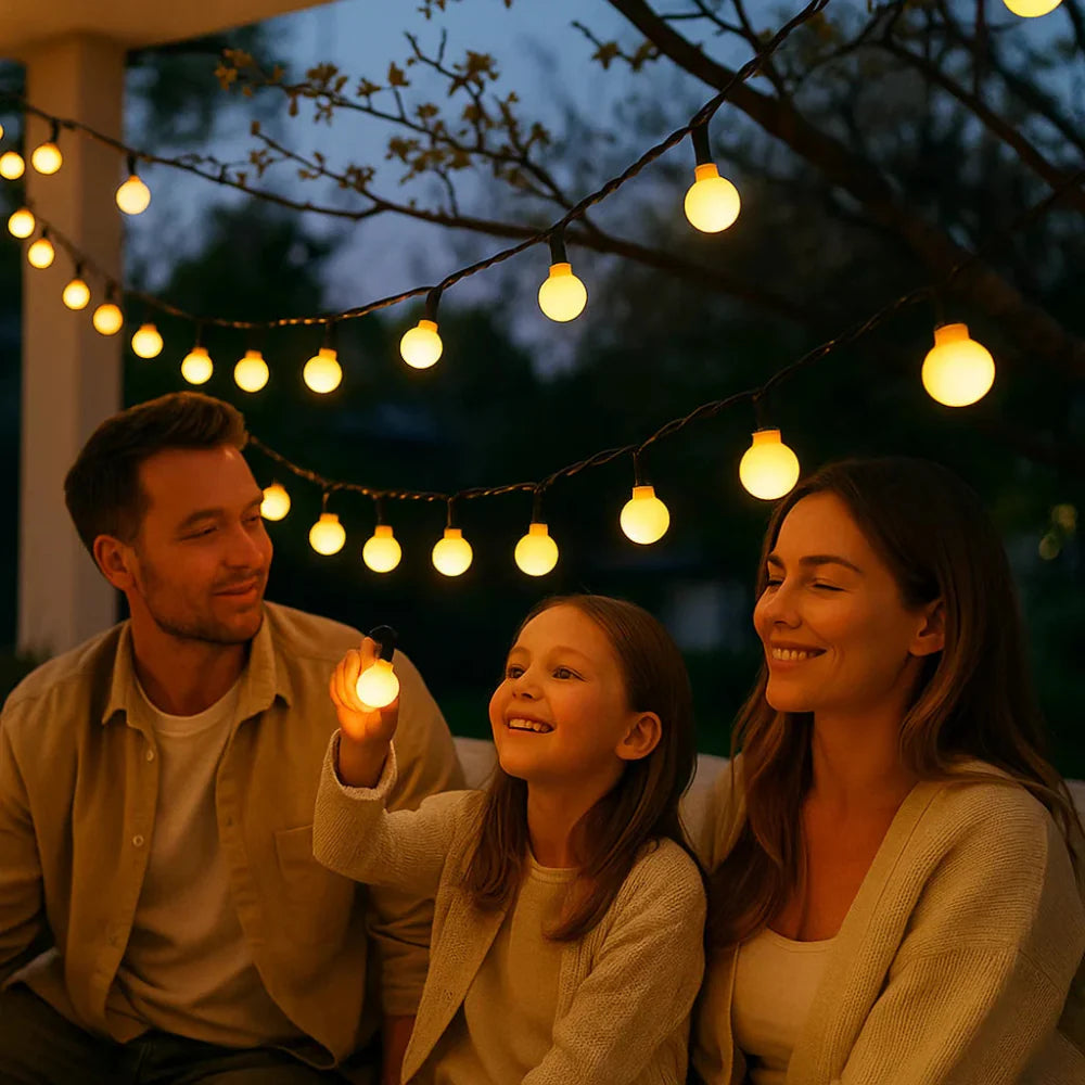 Nordspur | Solar Powered Outdoor String Lights