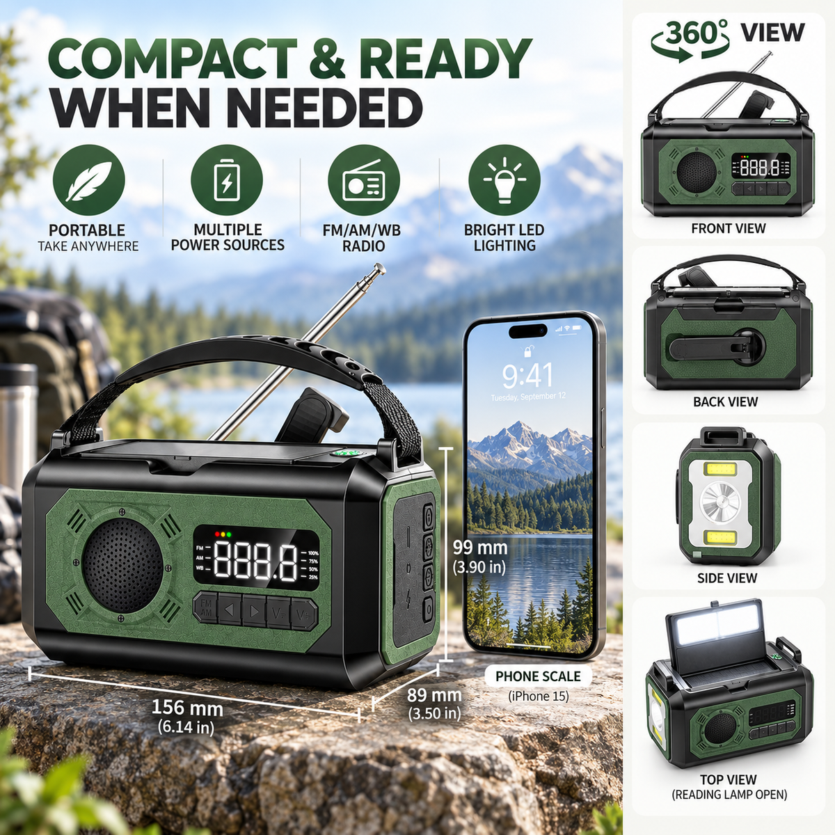 Nordspur | Solivox Portable Emergency Radio Unit