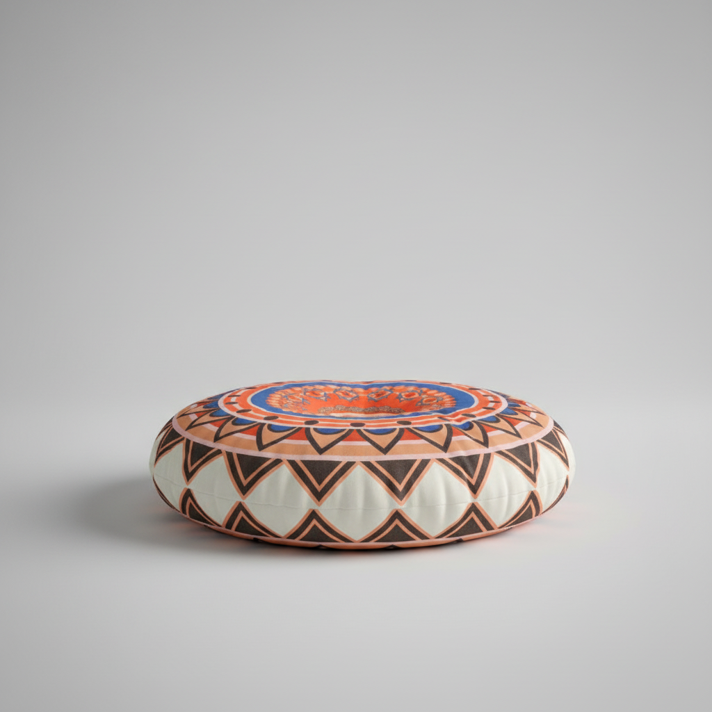 Nordspur | Solivra Round Bohemian Floor Cushion
