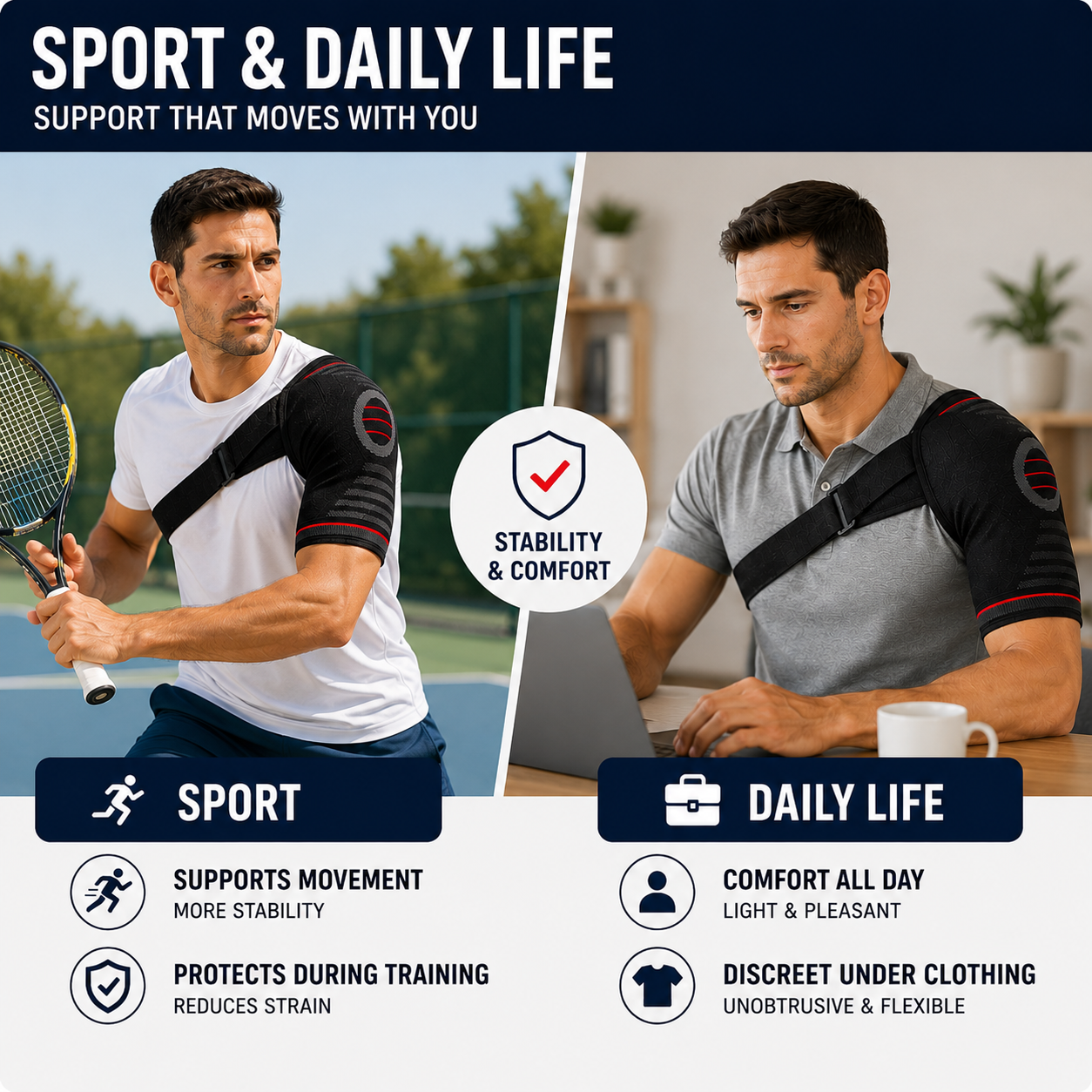 Nordspur | Sollara Adjustable Shoulder Brace