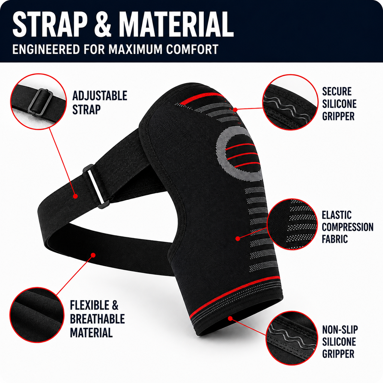 Nordspur | Sollara Adjustable Shoulder Brace