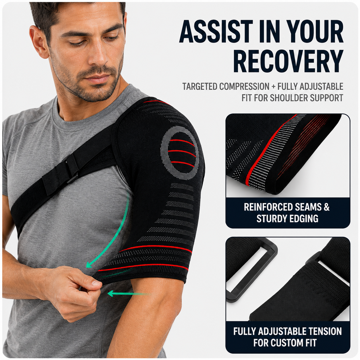 Nordspur | Sollara Adjustable Shoulder Brace