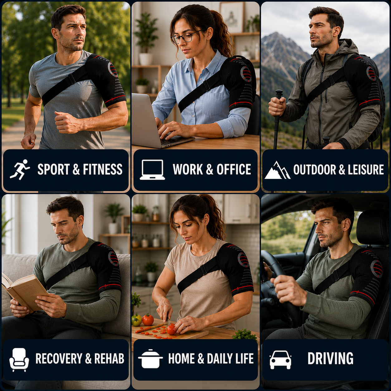 Nordspur | Sollara Adjustable Shoulder Brace