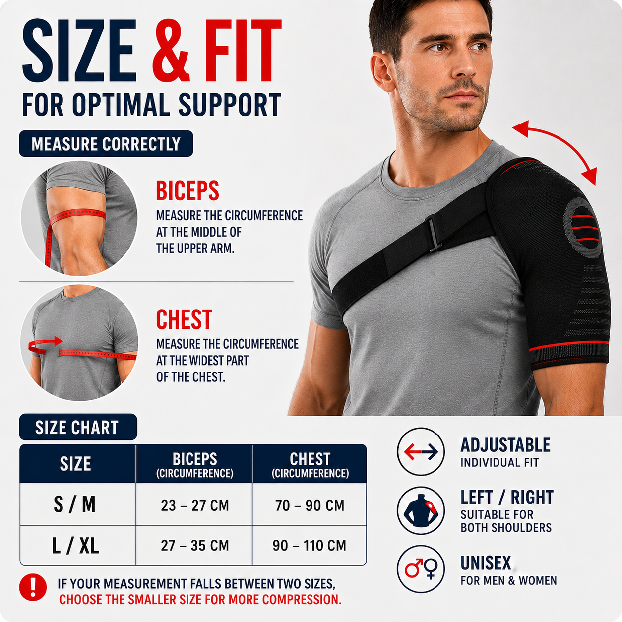 Nordspur | Sollara Adjustable Shoulder Brace