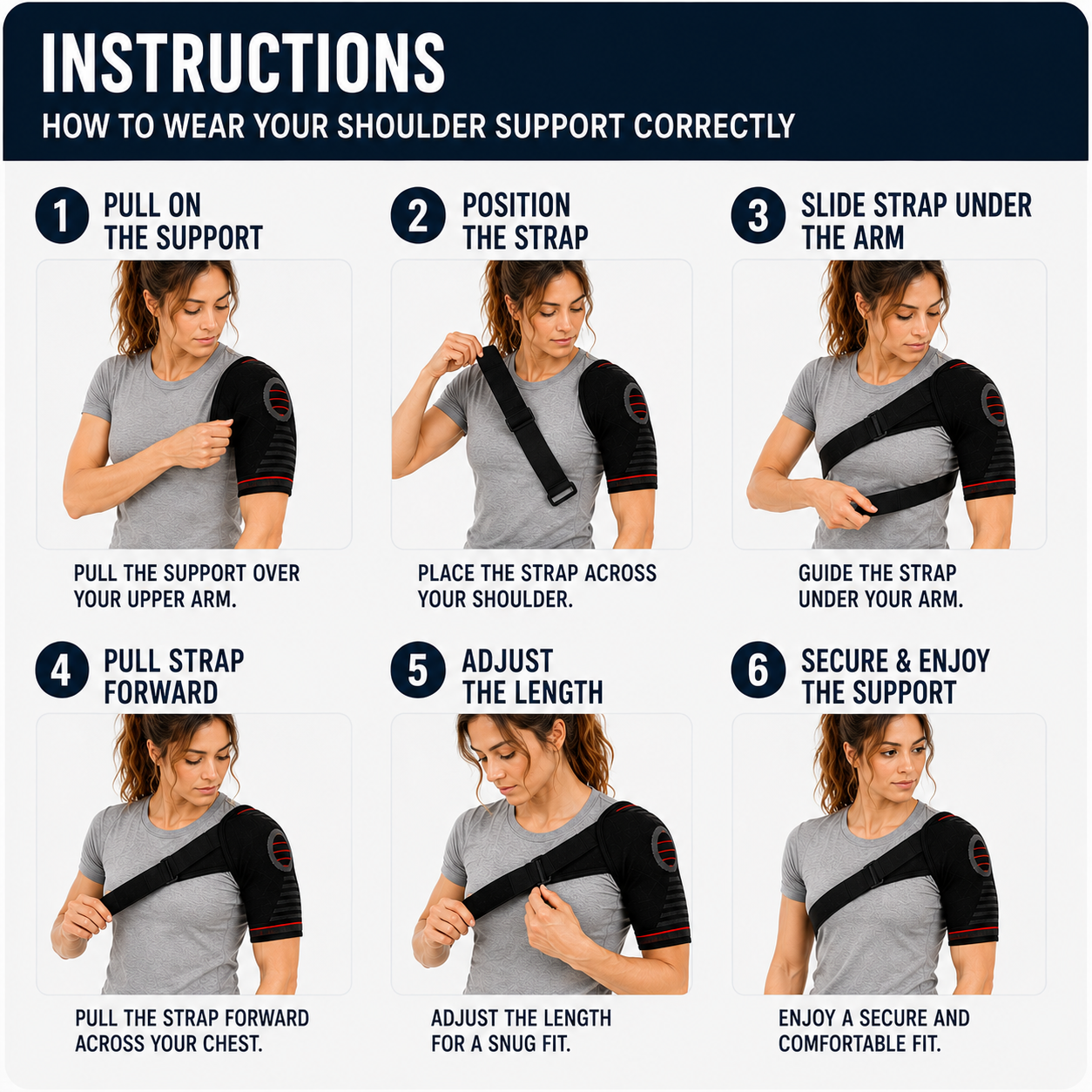 Nordspur | Sollara Adjustable Shoulder Brace