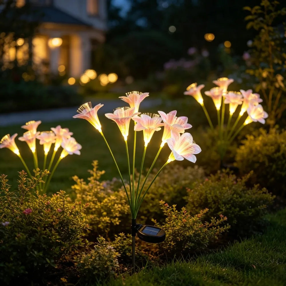 Nordspur | Solpetal Floral Shaped Solar Garden Stake Lights