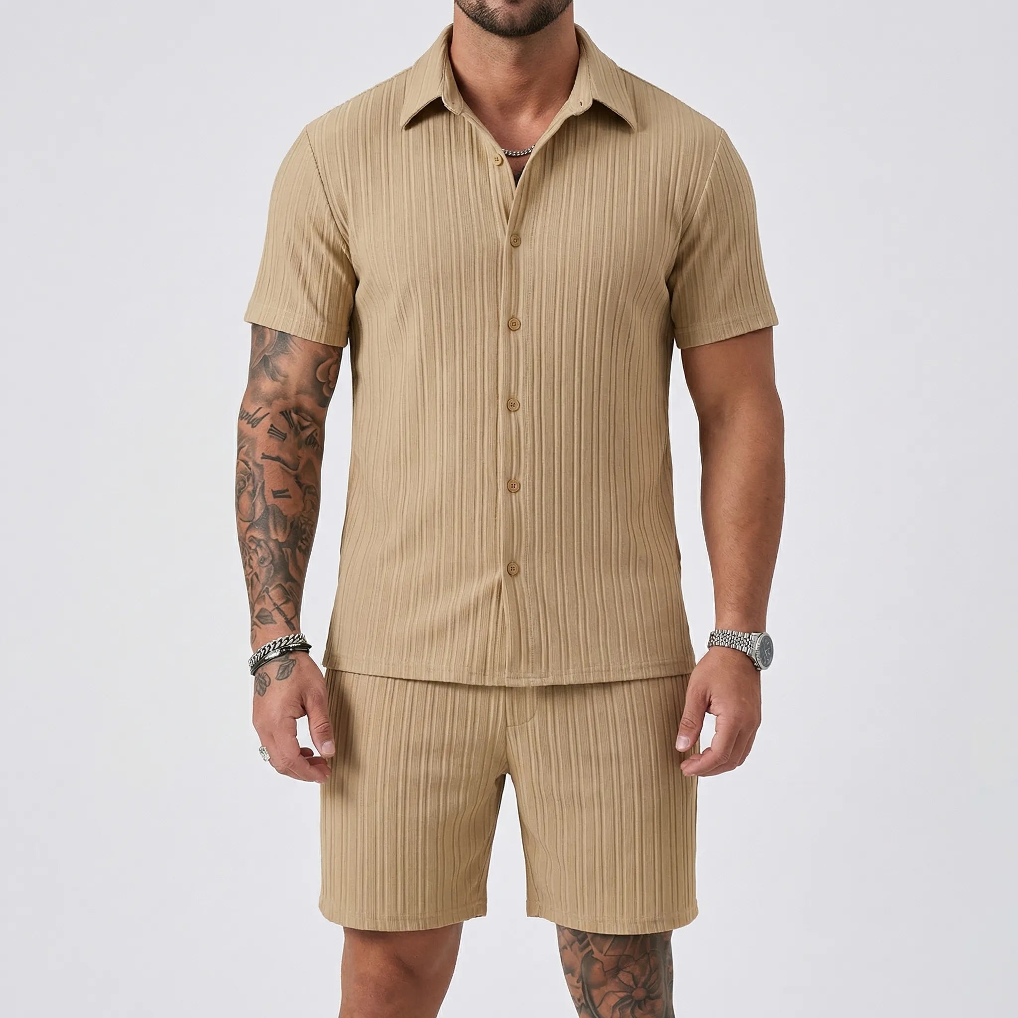 Nordspur | Soltrek Short Sleeve Shirt And Shorts Set