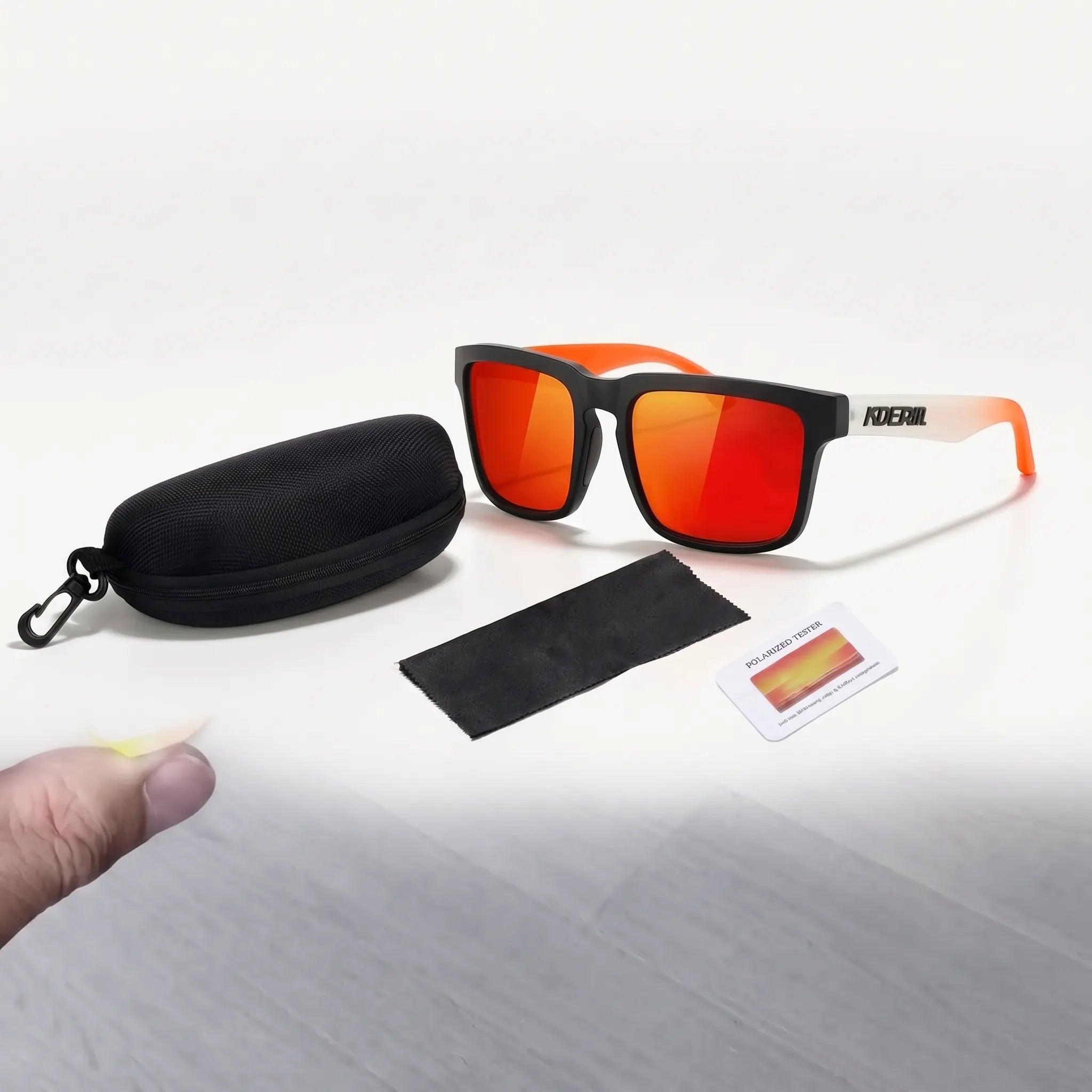 Nordspur | Solvibe Square Frame Polarized Sunglasses