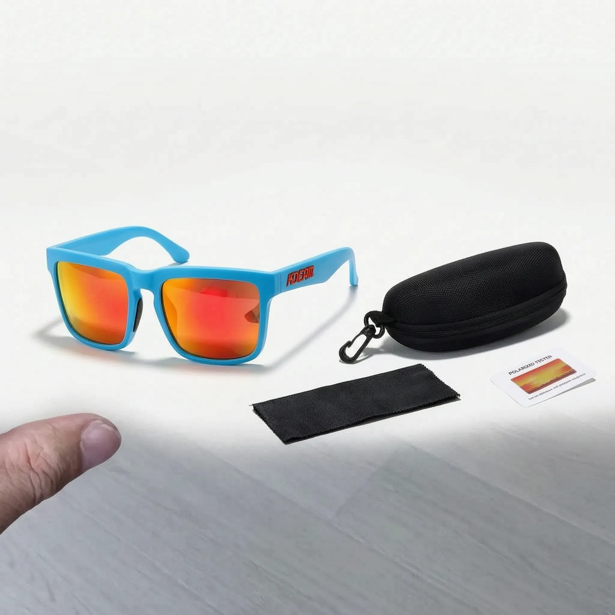 Nordspur | Solvibe Square Frame Polarized Sunglasses