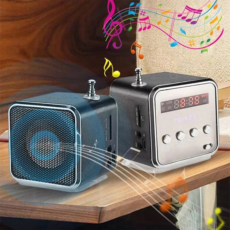 Nordspur | SoniqueCube Rechargeable Portable Mini Speaker