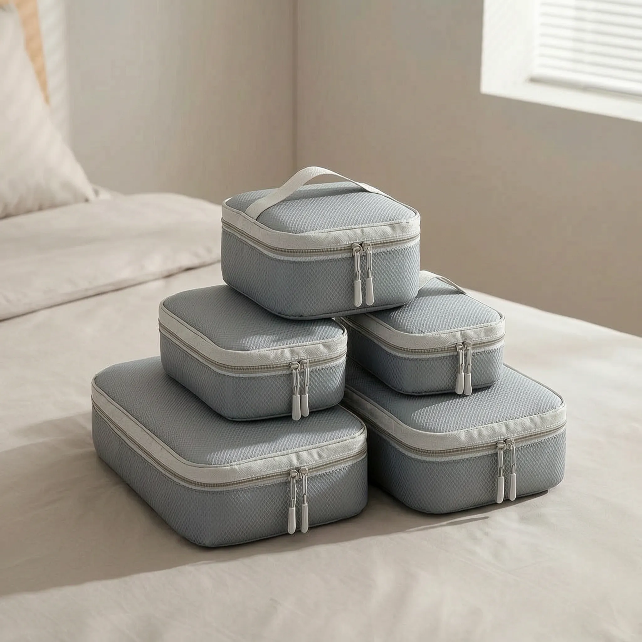 Nordspur | Sortify Compressible Travel Luggage Organiser Set