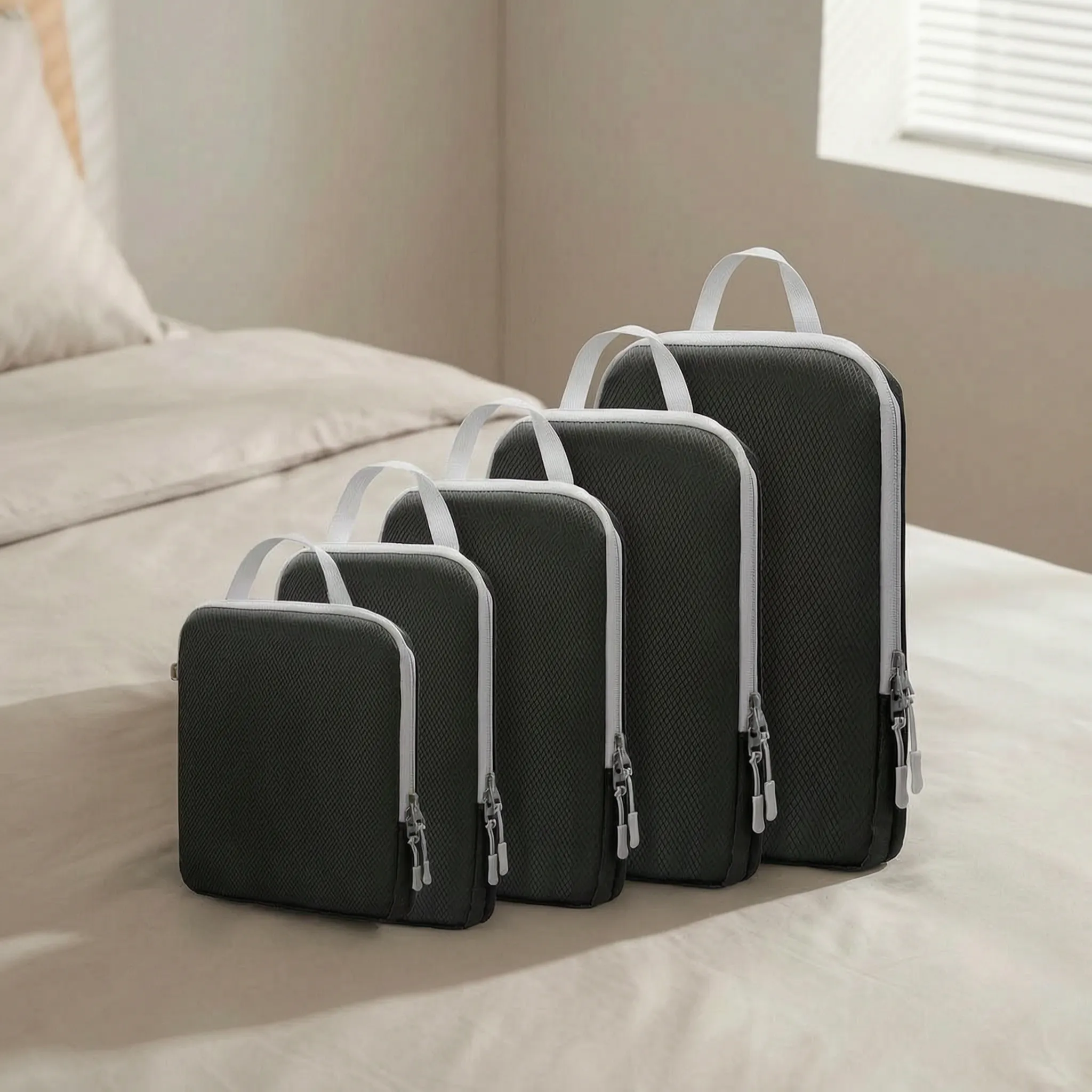 Nordspur | Sortify Compressible Travel Luggage Organiser Set
