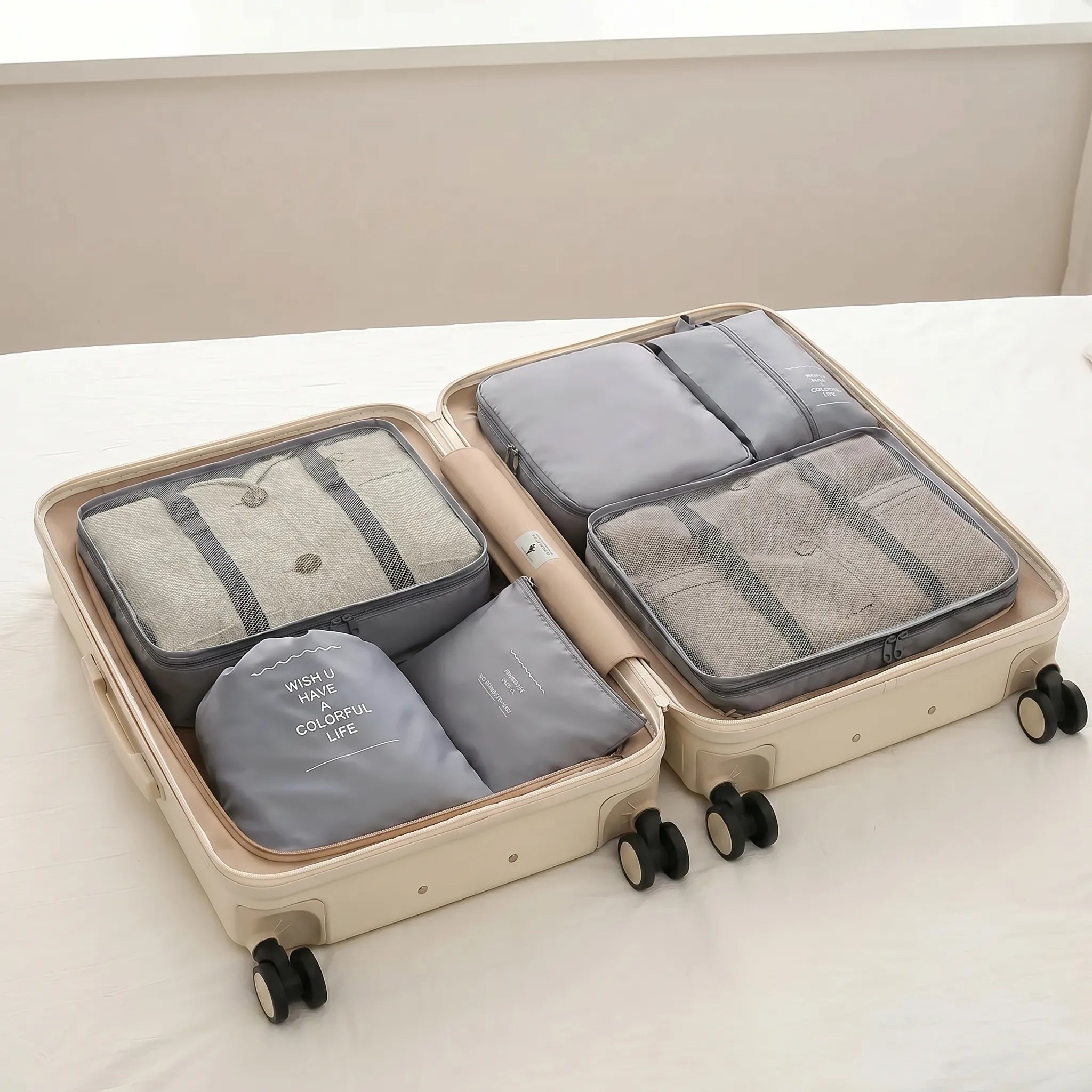 Nordspur | Sortivo Seven-Piece Travel Organiser Set