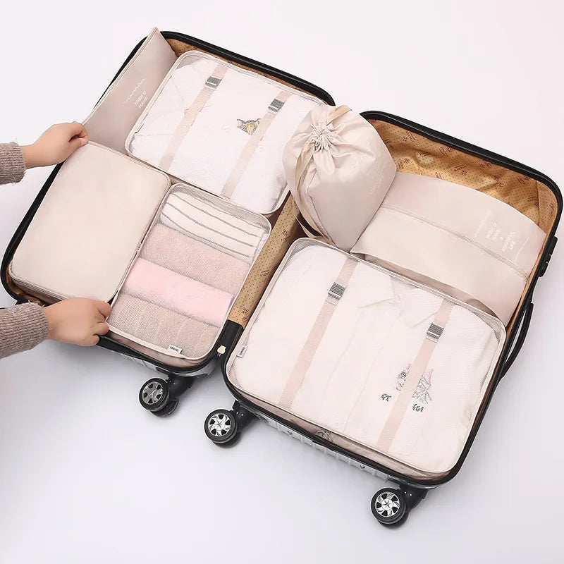 Nordspur | Sortivo Seven-Piece Travel Organiser Set