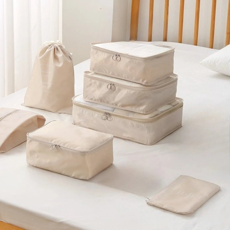 Nordspur | Sortivo Seven-Piece Travel Organiser Set