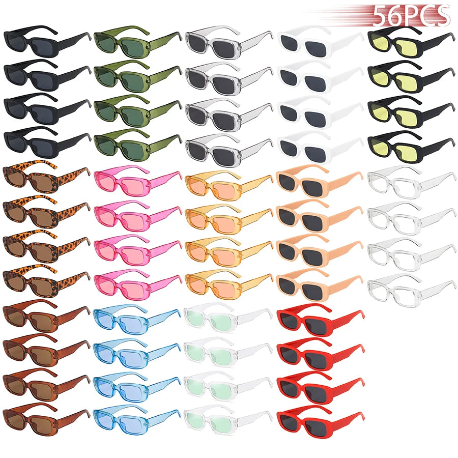Nordspur | Spectrella Vintage Square Frame Sunglasses Set