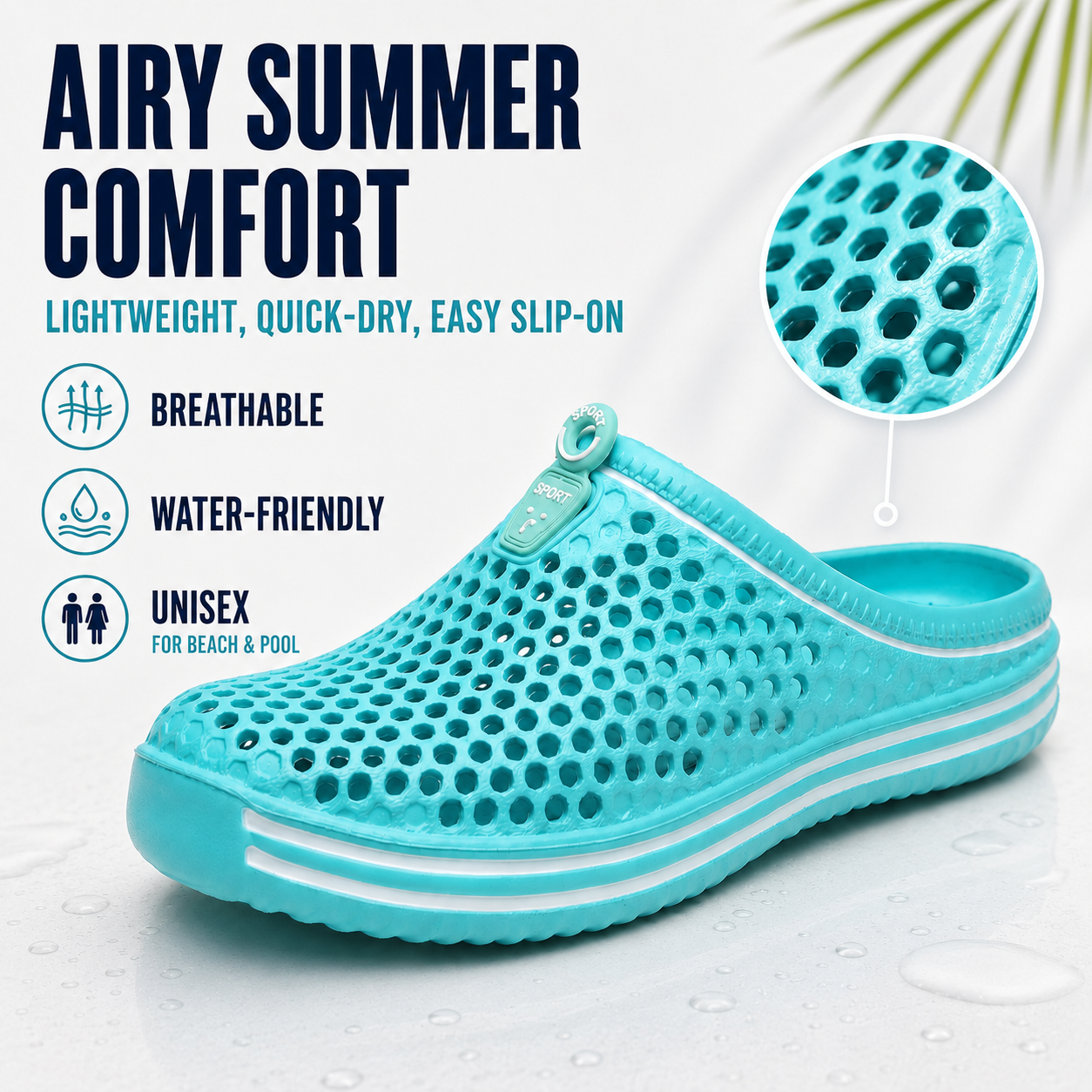 Nordspur | Splashco Hollow-Out Slip-On Water Sandal