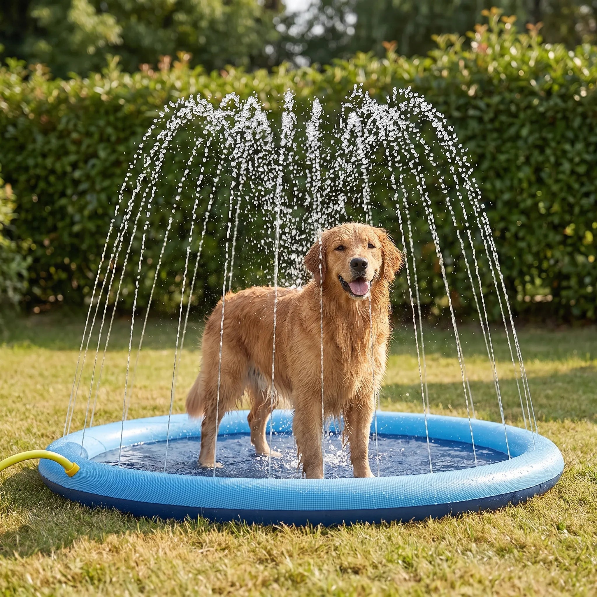 Nordspur | Sprinkla Round Outdoor Interactive Dog Splash Pad