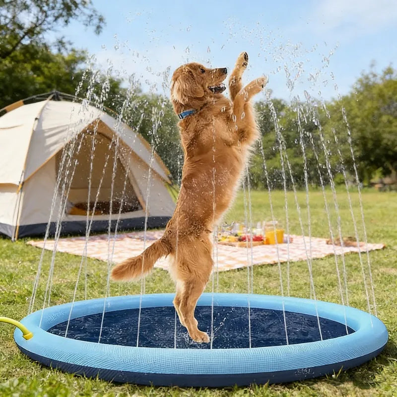Nordspur | Sprinkla Round Outdoor Interactive Dog Splash Pad