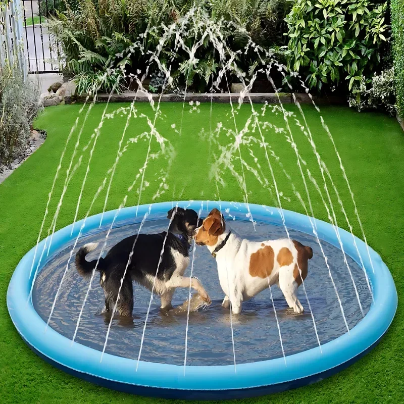Nordspur | Sprinkla Round Outdoor Interactive Dog Splash Pad