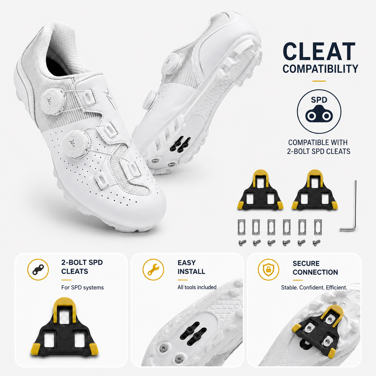 Nordspur | Sprintlock Self-Locking SPD Road Cycling Shoe