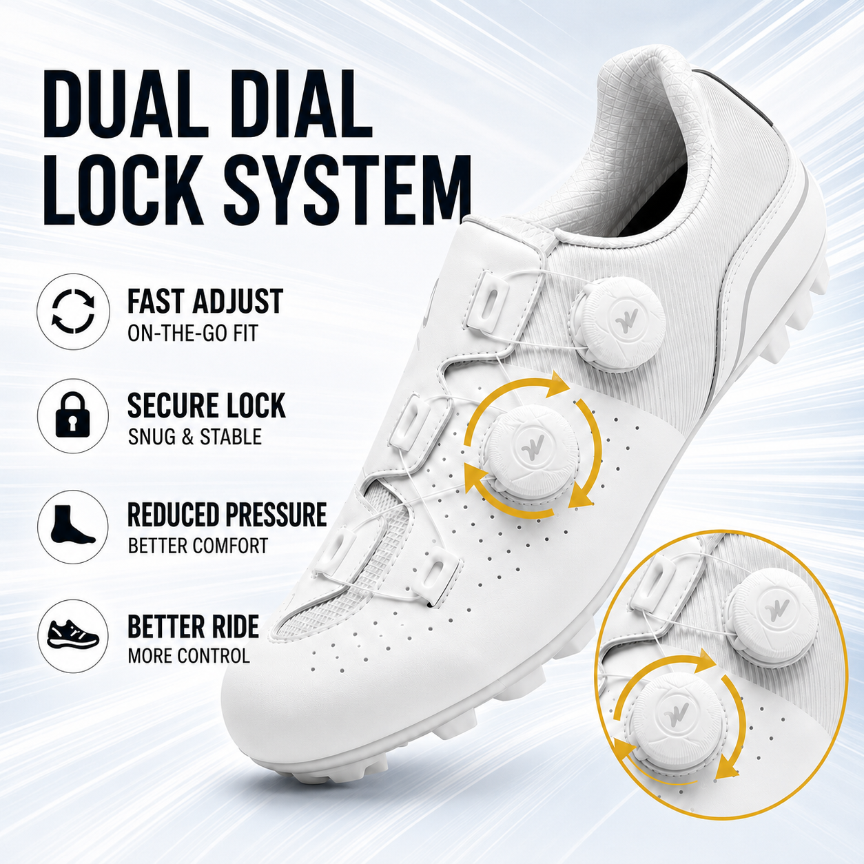 Nordspur | Sprintlock Self-Locking SPD Road Cycling Shoe