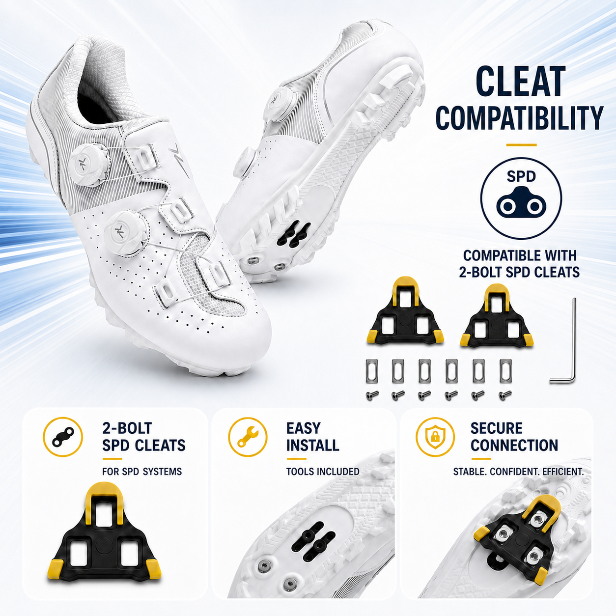 Nordspur | Sprintlock Self-Locking SPD Road Cycling Shoe
