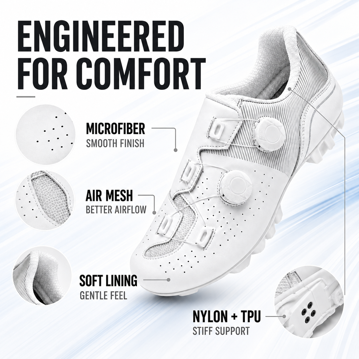Nordspur | Sprintlock Self-Locking SPD Road Cycling Shoe