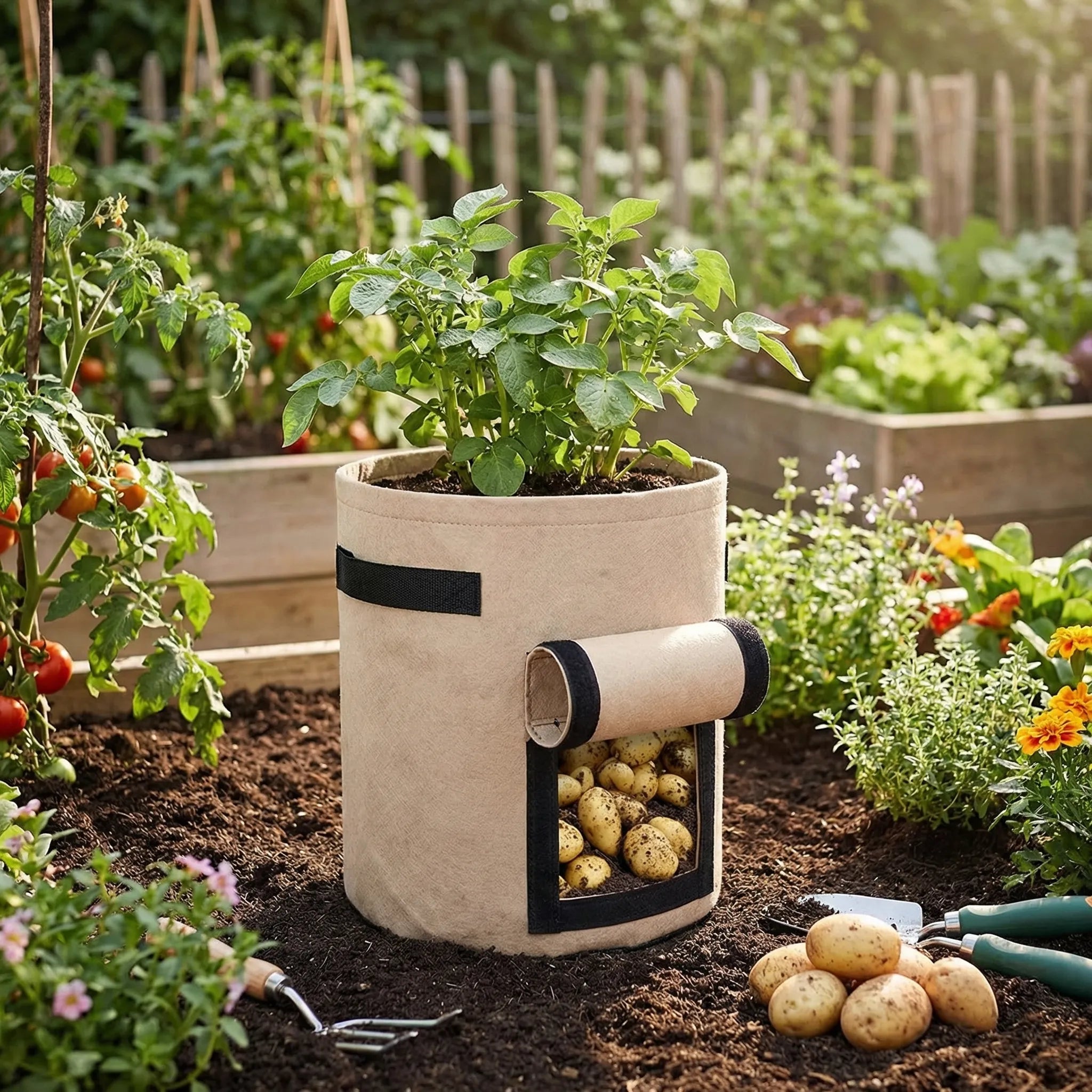 Nordspur | Spudwell Large Handled Vegetable Growing Bag
