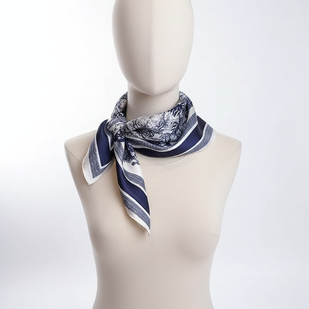 Nordspur | Square Simulated Silk Scarf