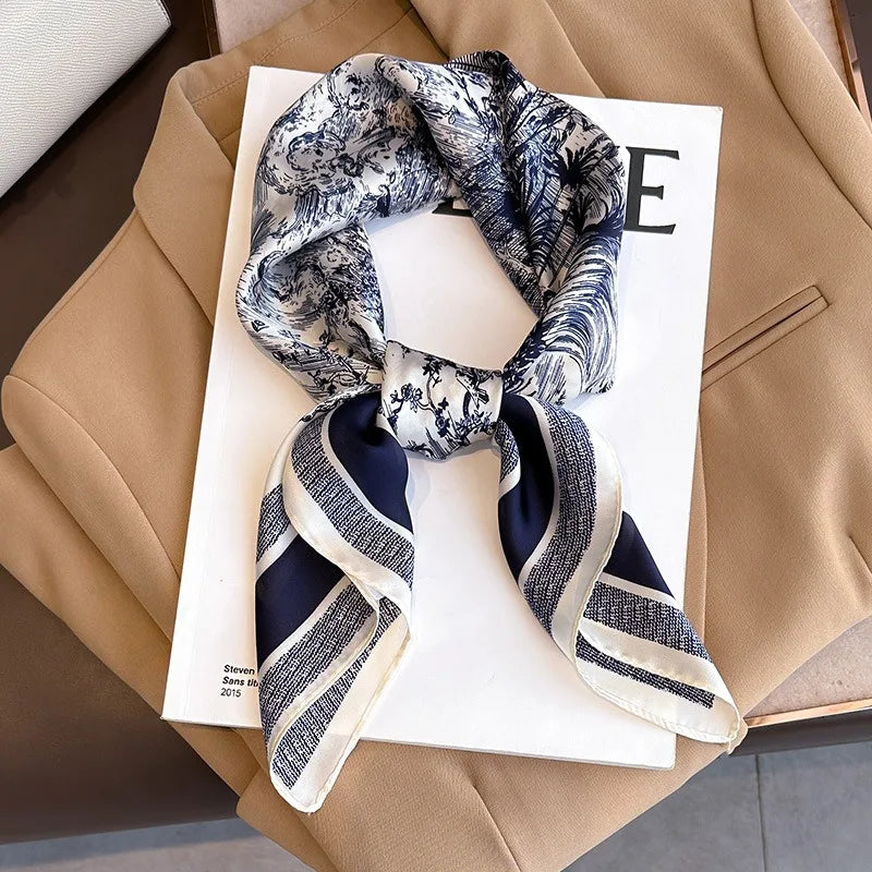 Nordspur | Square Simulated Silk Scarf