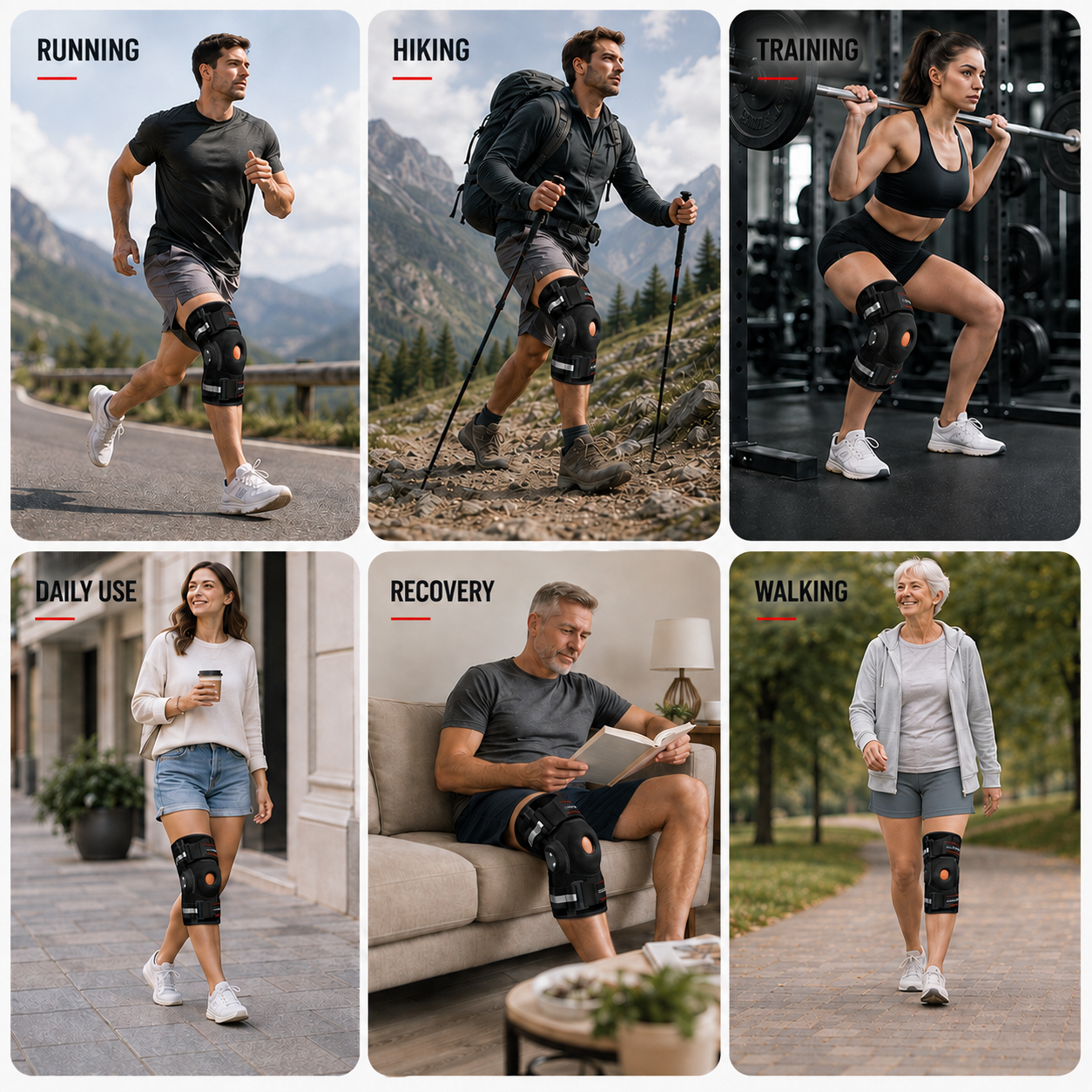 Nordspur | Stabriq Adjustable Hinged Knee Support